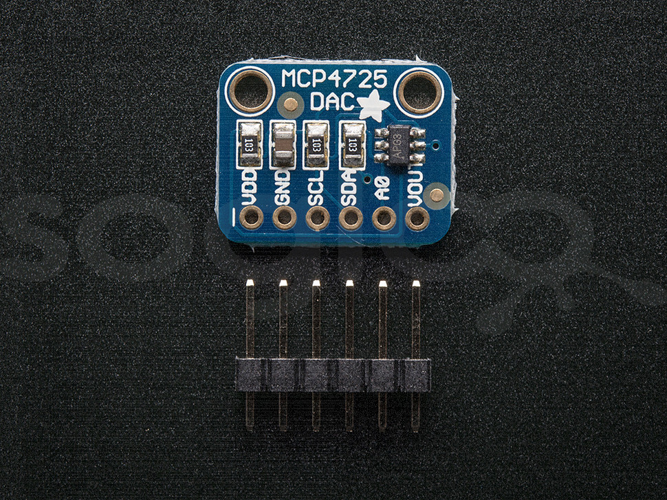 MCP4725 Breakout Board 12-Bit DAC w/I2C Interface
