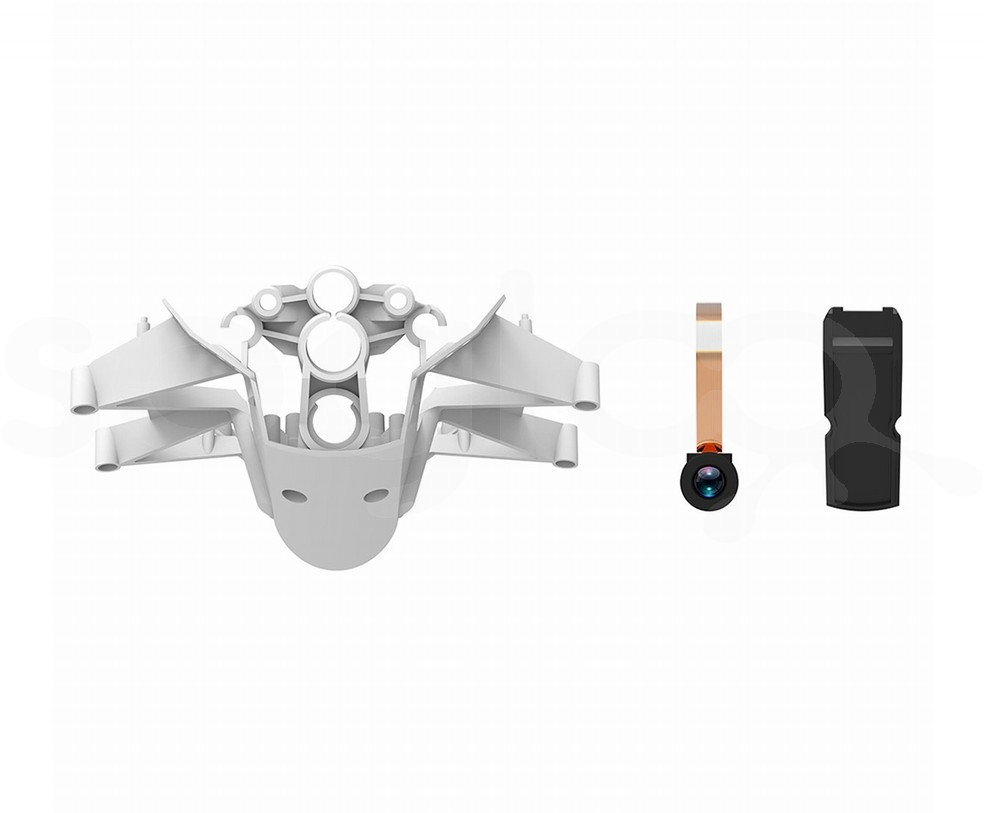 Fotocamera e struttura colore Bianco per Minidrone Jumping Sumo