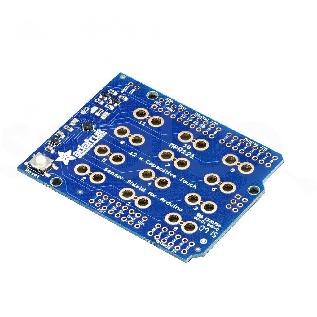 Shield Arduino con 12 sensori tattili capacitivi - MPR121